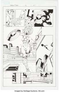 Nauck, Todd - Todd Nauck and Scott Koblish American Dream #1 Story Page 15 Original Art (Marvel, 2008)....