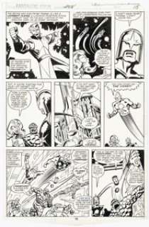 Buscema, Sal | Sal Buscema and "Diverse Hands" Fantastic Four #208 Story Page 9 Nova Original Art (Marvel, 1979).... | Heritage