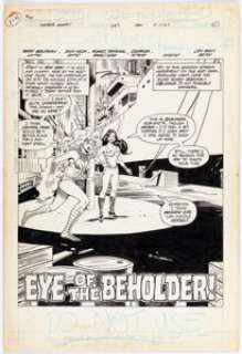 Heck, Don | Don Heck and Romeo Tanghal Wonder Woman #287 Splash Page 1 Original Art (DC, 1982).... | Heritage