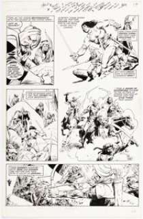 Buscema, John | John Buscema and Tony DeZuniga Marvel Comics Super Special #9 Story Page 17 Original Art (Marvel, 1978). ... | Heritage