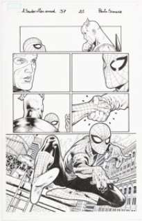 Siqueira, Paulo - Paulo Siqueira The Amazing Spider-Man Annual #37 Story Page 21 Original Art (Marvel, 2010)....