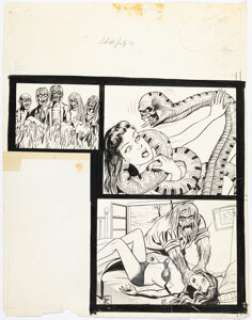 Stone, Chic | Chic Stone (attributed) Shock #v3#3 Cover Original Art (Stanley Morse, 1971).... | Heritage