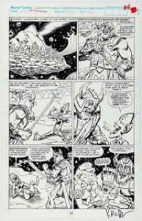 Dwyer, Kieron - Kieron Dwyer The Impossible Man Summer Vacation Spectacular #2 Story Page 5 Original Art (Marvel, 1991)....