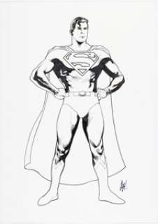 Hughes, Adam | Adam Hughes Superman #12 Variant Cover Original Art (DC, 2019).... | Heritage