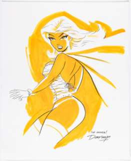 Cooke, Darwyn | Darwyn Cooke - Emma Frost Illustration Original Art (undated).... | Heritage