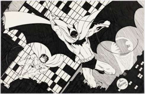 Rogers, Marshall | Marshall Rogers - Batman and Robin Illustration Original Art (2001).... | Heritage