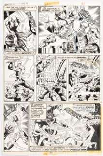 Gulacy, Paul | Paul Gulacy and Dan Adkins Giant-Size Master of Kung Fu #1 Story Page 23 Original Art (Marvel, 1974).... | Heritage