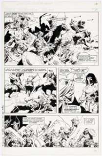 Buscema, John | John Buscema and Tony DeZuniga Marvel Super Special #9 Conan Story Page 18 Original Art (Marvel, 1978).... | Heritage