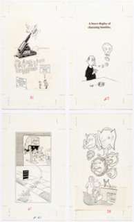 Al Jaffee | Al Jaffee Bombs Again Story Page Original and Production Art Group of 98 (Signet, 1978).... (Total: 98 Original Art) | Heritage