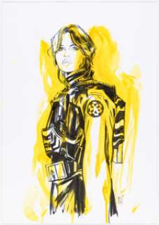 Tula Lotay - Star Wars: Rogue One Jyn Erso Illustration Original Art (2021)....