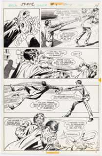 Irv Novick And Jose Luis Garcia-Lopez | The Joker #2 Story Page 10 Original Art (DC, 1975). | Heritage
