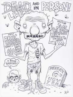 Rick Parker - Store Signing Promotional Illustration Original Art (2009).
