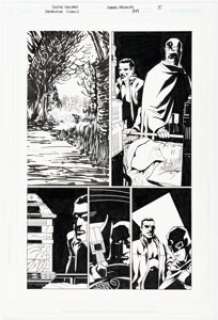 Dustin Nguyen and Derek Fridolfs - Detective Comics #849 Story Page 5 Original Art (DC, 2008).