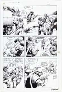 Judith Hunt and Ricardo Villagrán - Evangeline #3 Story Page 19 Original Art (First, 1987).