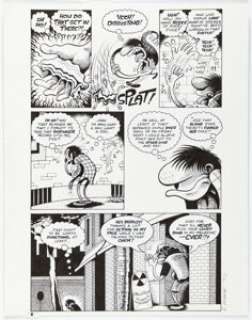 Peter Bagge | Hate #9 Story Page 8 Original Art (Fantagraphics, 1992). | Heritage
