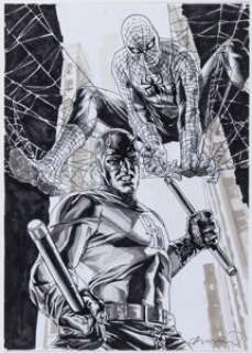 Lee Bermejo | The Amazing Spider-Man #677 Variant Cover Preliminary Original Art (Marvel, 2012). | Heritage