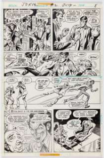 Irv Novick and José Luis García-Lopez The Joker #2 Story Page 6 Original Art (DC, 1975). | Heritage