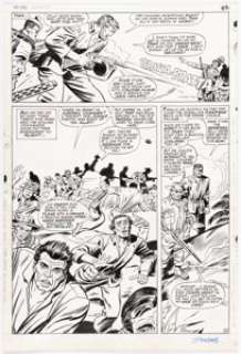 Dick Ayers and John Tartaglione Sgt. Fury Annual #3 Story Page 22 Original Art (Marvel, 1967). | Heritage