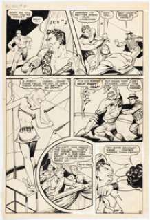 Matt Baker Atomic Comics #4 Kid Kane Story Page 4 Original Art (Greenfield, 1946). | Heritage