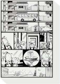 Roger Langridge Fred The Clown #4 Complete 24-Page Story Original Art (Hotel Fred Press, 2002). (Total: 24 Items)