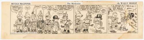 Wally Bishop Muggs McGinnis Daily Comic Strip dated 2-27-33 (Central Press Association, 1933).