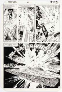 Walt Simonson and Tom Palmer Star Wars #61 Story Page 18 Original Art (Marvel, 1982). | Heritage