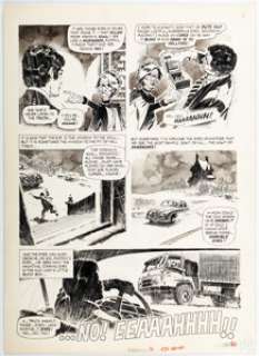 Rafael Auraleon Vampirella #20 Story Page 6 Original Art (Warren, 1972).