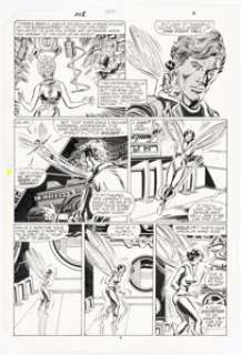 John Buscema and Tom Palmer The Avengers #264 Story Page 4 Original Art (Marvel, 1986). | Heritage