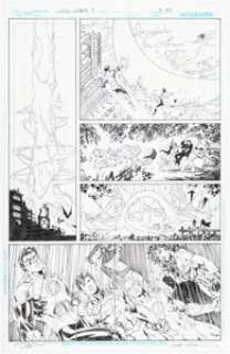 Jim Lee and Scott Williams Justice League #3 Story Page 20 Original Art (DC, 2012). | Heritage