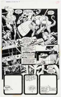 Sergio Cariello and Ariane Lenshoek Daredevil #328 Story Page 15 Original Art (Marvel, 1994).