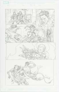 Mike Choi X-Force #26 Story Page 12 Original Art (Marvel, 2010).