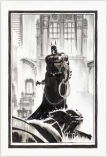 Tim Sale - Batman Illustration Original Art (2010). | Heritage