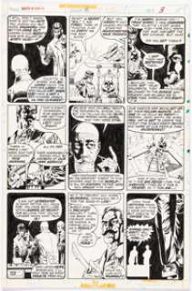 Paul Gulacy Master of Kung Fu #40 Story Page 3 Original Art (Marvel, 1976). | Heritage