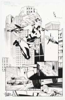 Olivier Coipel and Tim Townsend House of M #2 Ms. Marvel Story Page 5 Original Art (Marvel, 2005). | Heritage
