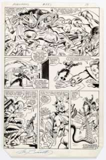 Al Milgrom and Joe Sinnott The Avengers #237 Story Page 15 Spider-Man Original Art (Marvel, 1983). | Heritage