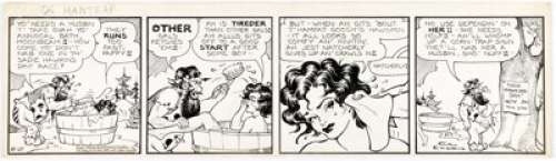 Al Capp Li’l Abner Daily Comic Strip Original Art dated 10-27-45 (United Feature Syndicate, 1945). | Heritage