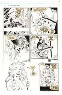Rick Leonardi and Al Williamson Spider-Man 2099 #3 Story Page 9 Original Art (Marvel, 1993). | Heritage