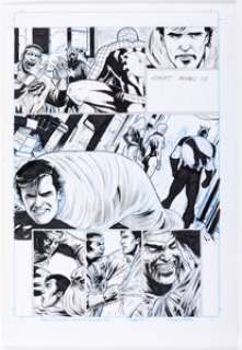 Fabiano Neves Marvel Zombies / Army of Darkness #2 Story Page 3 Original Art (Marvel/Dynamite Entertainment, 2007).