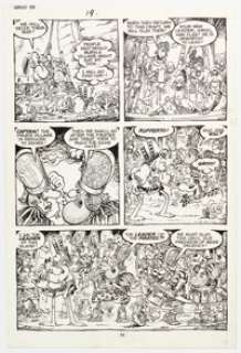 Sergio Aragonés Groo the Wanderer #33 Story Pages 14 Original Art (Marvel, 1987). | Heritage