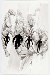 Al Barrionuevo Infinity: Heist #2 Cover Original Art (Marvel, 2013).