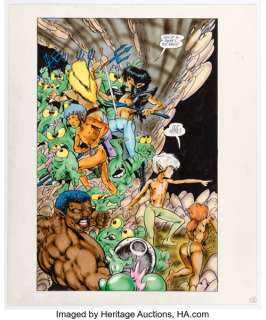 Barry Blair Elflord #10 Splash Page 19 Original Art (Aircel Publishing, 1987).