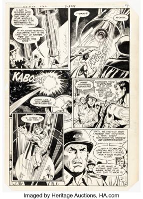 Irv Novick and Frank McLaughlin DC Comics Presents #42 Superman Story Page 6 Original Art (DC, 1982). | Heritage