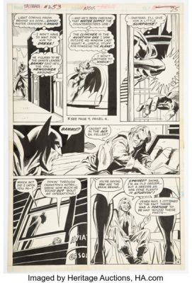 Irv Novick and Dick Giordano Batman #253 Story Page 16 Original Art (DC, 1973). | Heritage