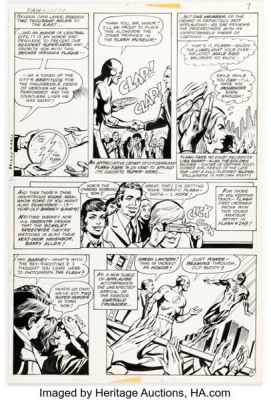 Irv Novick and Frank McLaughlin The Flash #258 Story Page 5 Original Art (DC, 1978). | Heritage