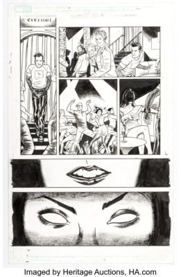 Joe Quinones The Amazing Spider-Man #622 Story Page 2 Original Art (Marvel, 2010).