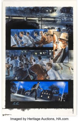 Alex Ross Marvels #2 Story Page 26 Original Art (Marvel, 1994). | Heritage