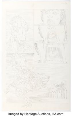 Herb Trimpe Dinosaurs Attack! #3 Story Page 19 Original Art (IDW, 2013). | Heritage