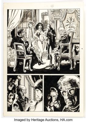Gonzalo Mayo - Vampirella Story Page Original Art (Warren, c. 1970s). | Heritage