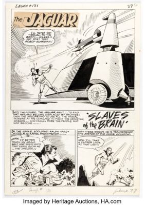 John Giunta Laugh #131 Jaguar Story Page 1 Original Art (Archie, 1962). | Heritage