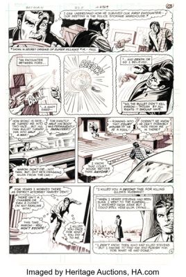 Irv Novick and Frank McLaughlin Batman #329 Two-Face Story Page 11 Original Art (DC, 1980).